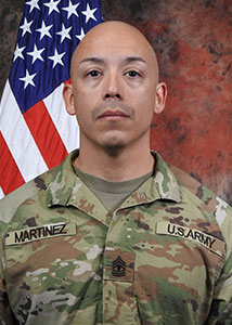 1SG Daniel P. Martinez