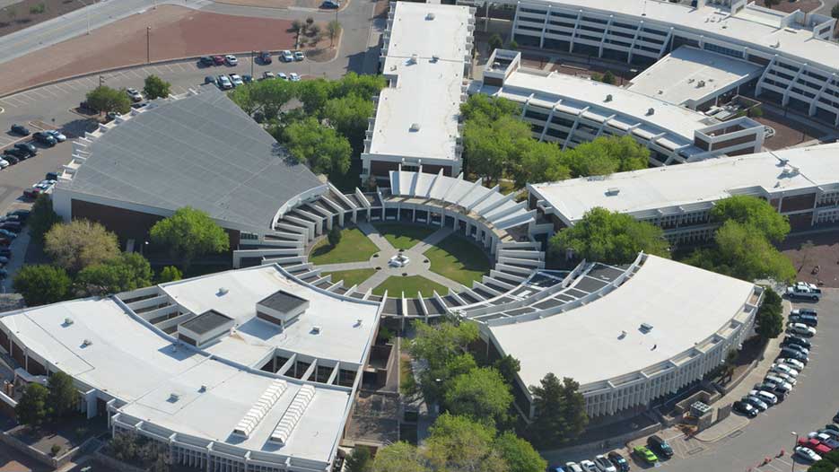 Arial image of The Academy