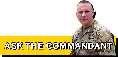 Ask the Commandant